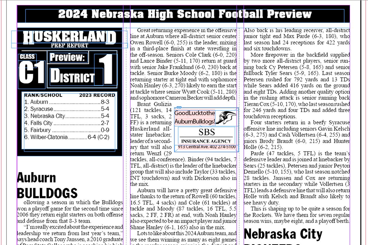 HuskerlandBob's tweet photo. One day closer to arrival of the 2024 Huskerland Prep Report HS football preview magazine. It's 168 fun filled pages, all you need to get prepped for the season. DM me here or send $25 check to Jensen Publishing, 19109 Hampton Drive, Omaha 68136. There's nothing else like it. https://t.co/qev7epoYE3
