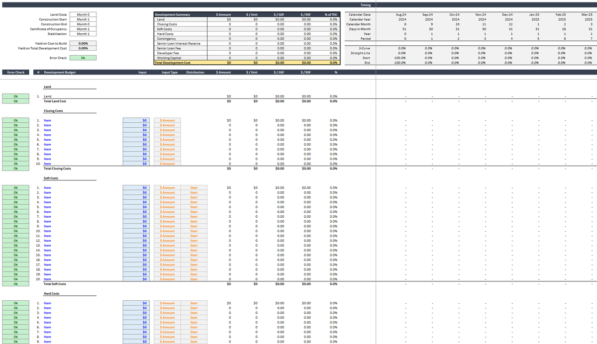 Underwriting sucks. Our goal is to simplify it. 👍

That's why we are rolling out our first financial model Excel template: The Multifamily Development Model

Want the model for free? 

Like &amp; reply to this post and I will DM you the link!