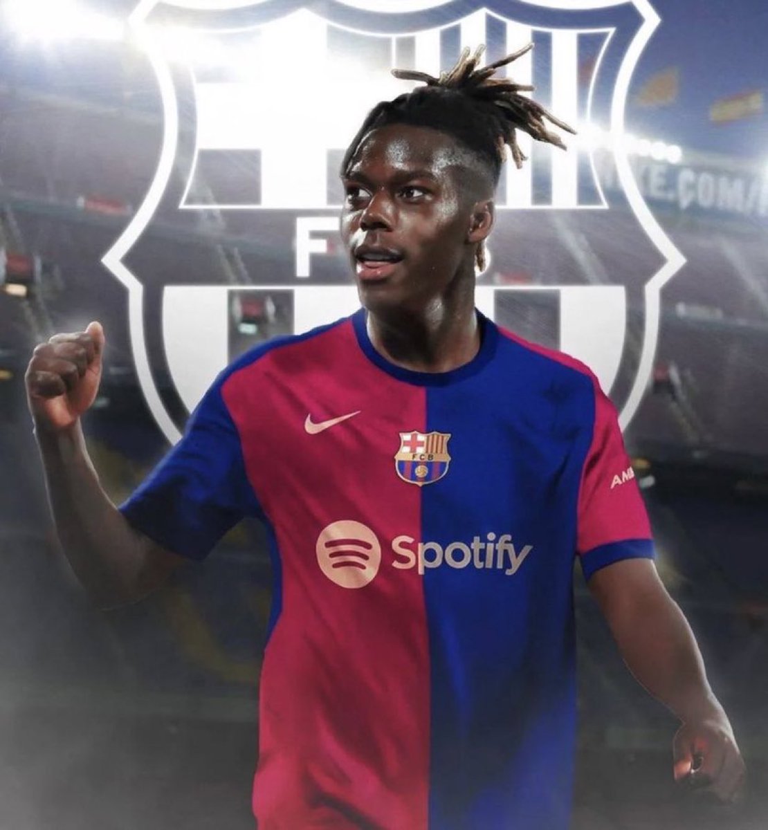 TrollFootball's tweet photo. Nico Williams: “If I score against Barcelona, I will not celebrate out of respect for the days I spent with them on Photoshop." https://t.co/72kMkiJjfa