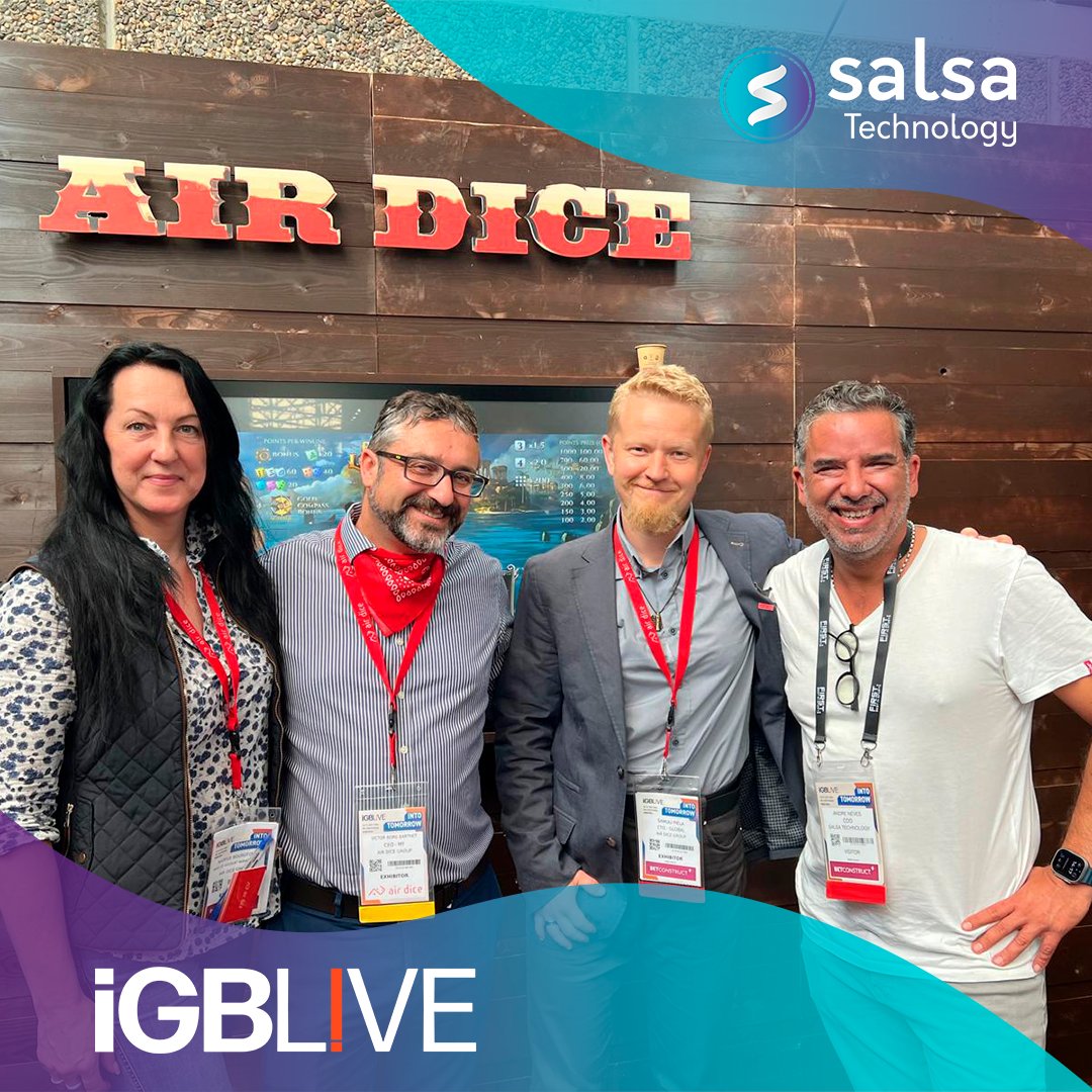 Next stop: Amsterdam!

Salsa is in Amsterdam for iGB Live! Event that connects the iGaming gaming industry in a collaborative environment to promote strong partnerships. Swipe and check it out here. 🔗🤝

#salsatechnology #iGaming #igblive #onlinecasino #slots #regulatedmarket