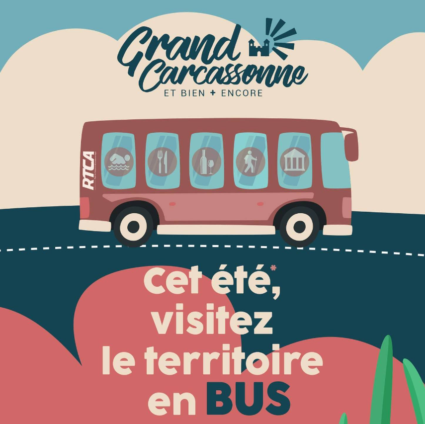Aeroport_CCF's tweet photo. Visitez le territoire en bus 🚌
Cet été, l'Office de tourisme Grand Carcassonne et RTCA proposent 6 lignes desservant de nombreux sites et villages emblématiques.

#AeroportCarcassonne https://t.co/pyMO2p7bVH