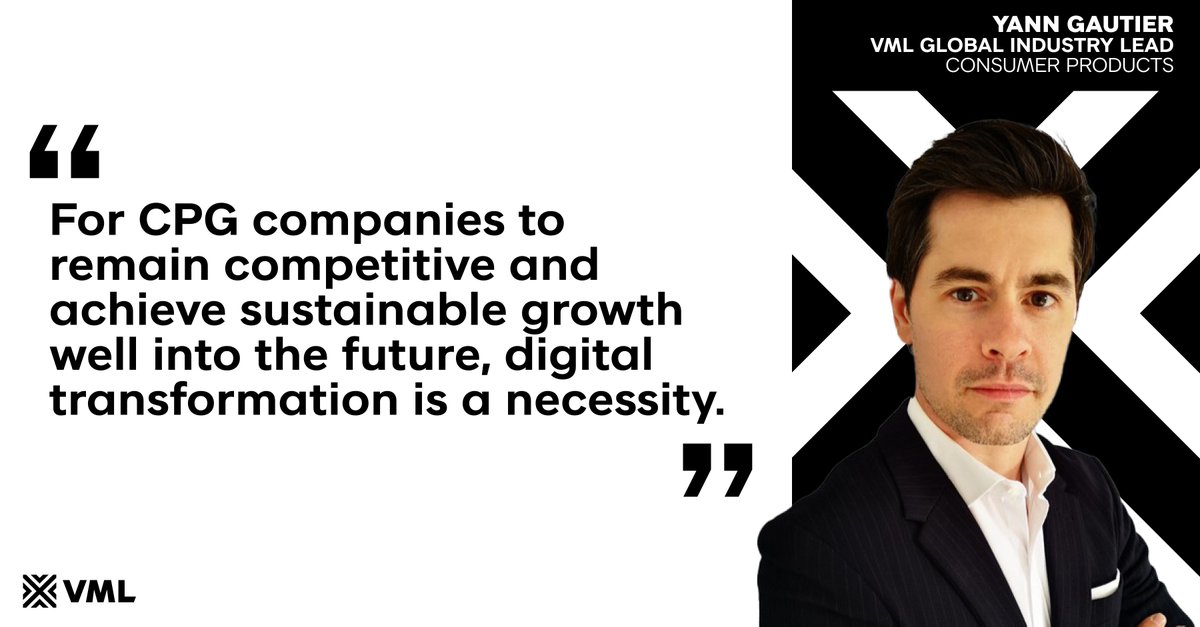 vml_global's tweet image. Digital transformation must be central to the strategies of CPG companies, as it will ensure their sustainable growth and competitiveness in an increasingly changing industry.

Future-proof your CPG strategy: vml.com/insight/accele…

#VMLCommerce #VMLEnterpriseSolutions
