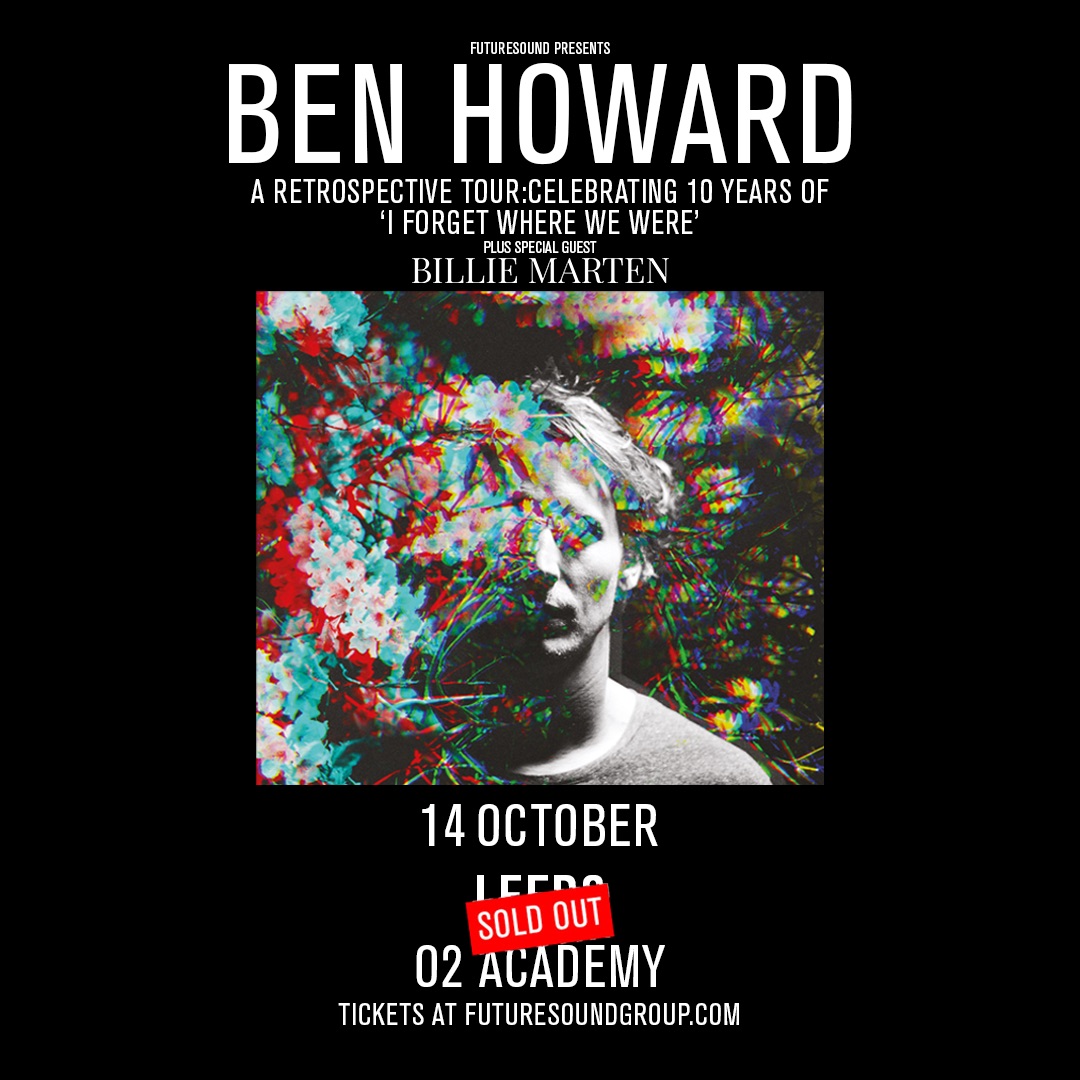 Futuresound (@futuresoundshow) on Twitter photo One of our absolute favourite songwriters, the amazing <a href="/BillieMarten/">Billie</a> will be joining <a href="/benhowardmusic/">Ben Howard</a> at his sold out <a href="/O2AcademyLeeds/">O2 Academy Leeds</a> show in October! One of our absolute favourite songwriters, the amazing <a href="/BillieMarten/">Billie</a> will be joining <a href="/benhowardmusic/">Ben Howard</a> at his sold out <a href="/O2AcademyLeeds/">O2 Academy Leeds</a> show in October!
