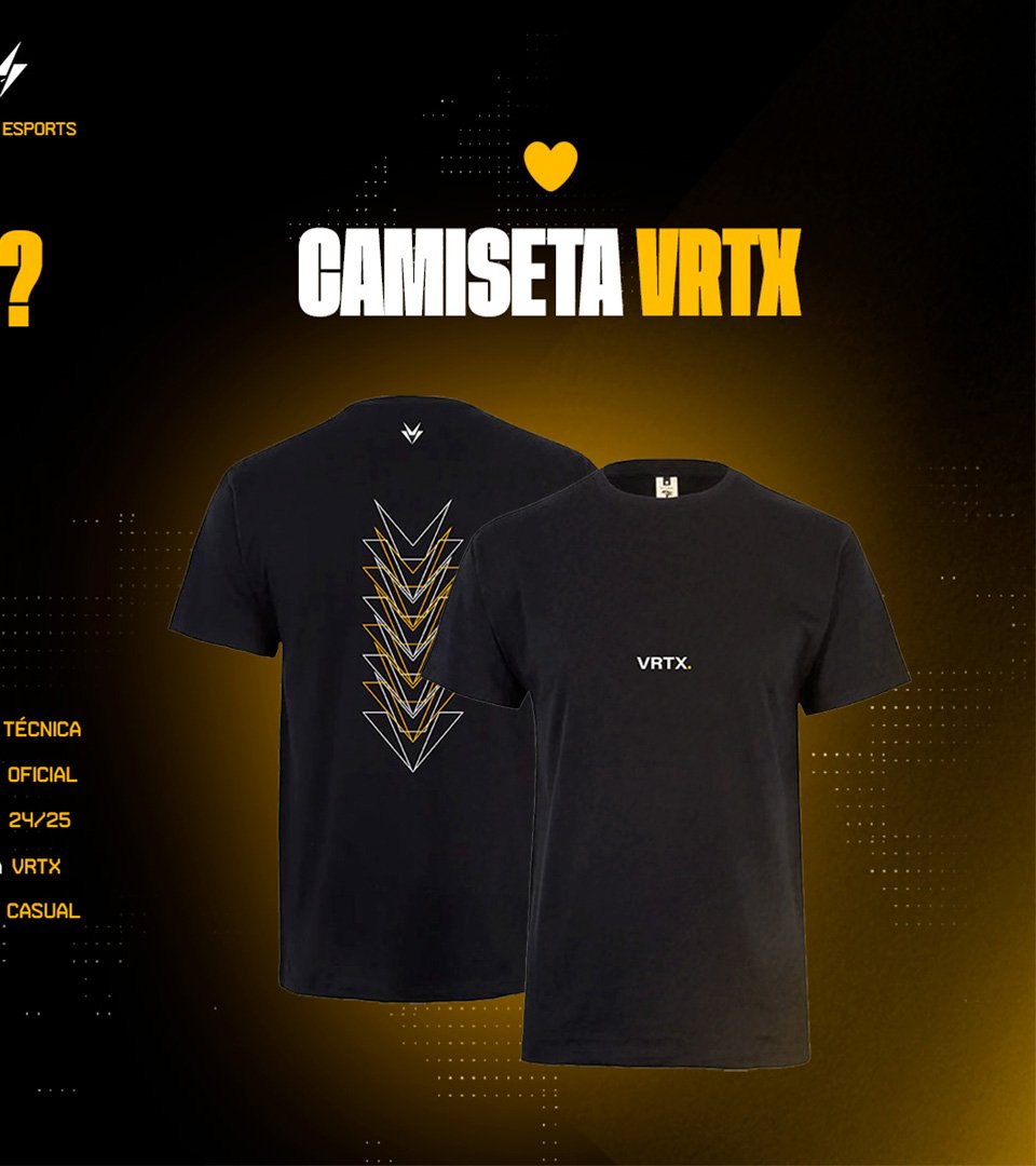 ¿Cuál de nuestras dos camisetas os gusta más? 🤔

🔄 Camiseta técnica 
💛 Camiseta VRTX

Igualmente recordad, no solo las comparéis, disfrútenlas 🫶