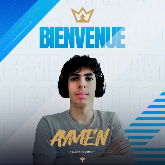 Pour cette fin de saison, on a eu l'audace de miser sur la jeunesse. 

Un rookie ambitieux, prêt à tout donner pour atteindre le sommet.

Go les choquer <a href="/aymenkaze/">KC Aymen</a> 🔥