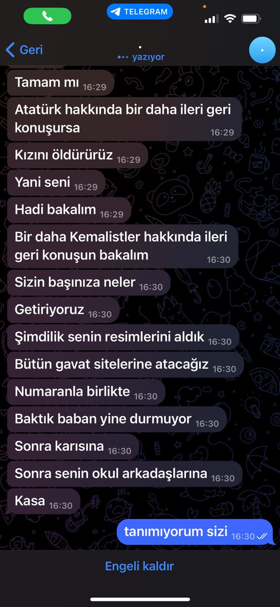 EmrahC1oglu's tweet photo. Şimdi size ooçocupu nasıl olunur anlatamam ama resimlerini atabilirim.
Ne kadar Kemalist ooçççç varsa alayınız etek altına saklanan kadınları kızları tehdit eden g.avvatlar olduğuzu biliyorduk ama şu yazan olimpiyat çocuğu sayesinde sizde öğrenmiş oldunuz. Bu arada adresim belli yerim belli varsa biraz g..tünn bu yazdıklarını yüzüme söylersin ama siz korkak aciz ve annesi genelev çalışanı olan ortak pazar çocuğusunuz