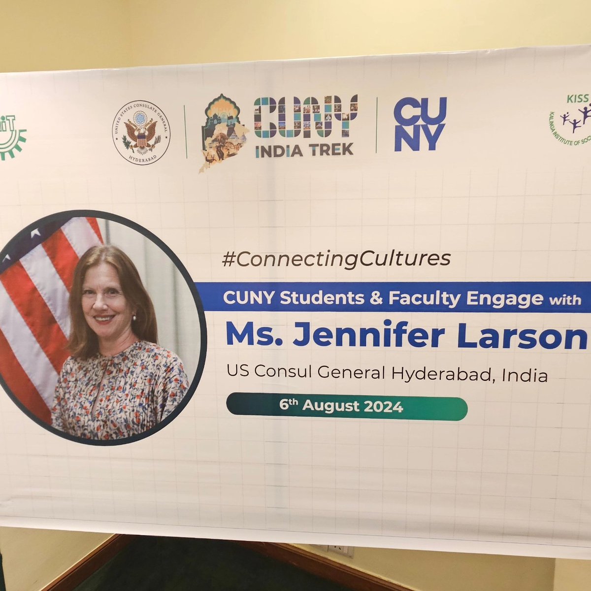 Neal Phillip, Ph.D. (@nhphillip) on Twitter photo US Consul General Hyderabad Hon. Jennifer Larson had wonderful interactions yesterday with the 30 <a href="/CUNY/">The City University of New York</a> students in the CUNY - India Study Abroad program.
photos.app.goo.gl/i8Y9fQpJpJoc2M… US Consul General Hyderabad Hon. Jennifer Larson had wonderful interactions yesterday with the 30 <a href="/CUNY/">The City University of New York</a> students in the CUNY - India Study Abroad program.
photos.app.goo.gl/i8Y9fQpJpJoc2M…