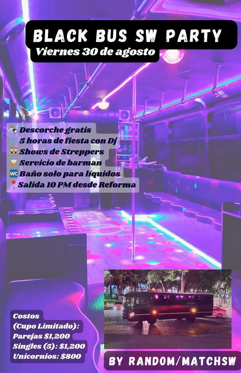 RMSwinger's tweet photo. Nos quedan pocos lugares para esta fiesta 🥳 😈🔥

Se va a poner de lujo. 

Informes y reservaciones por DM. https://t.co/USJm7mToS0