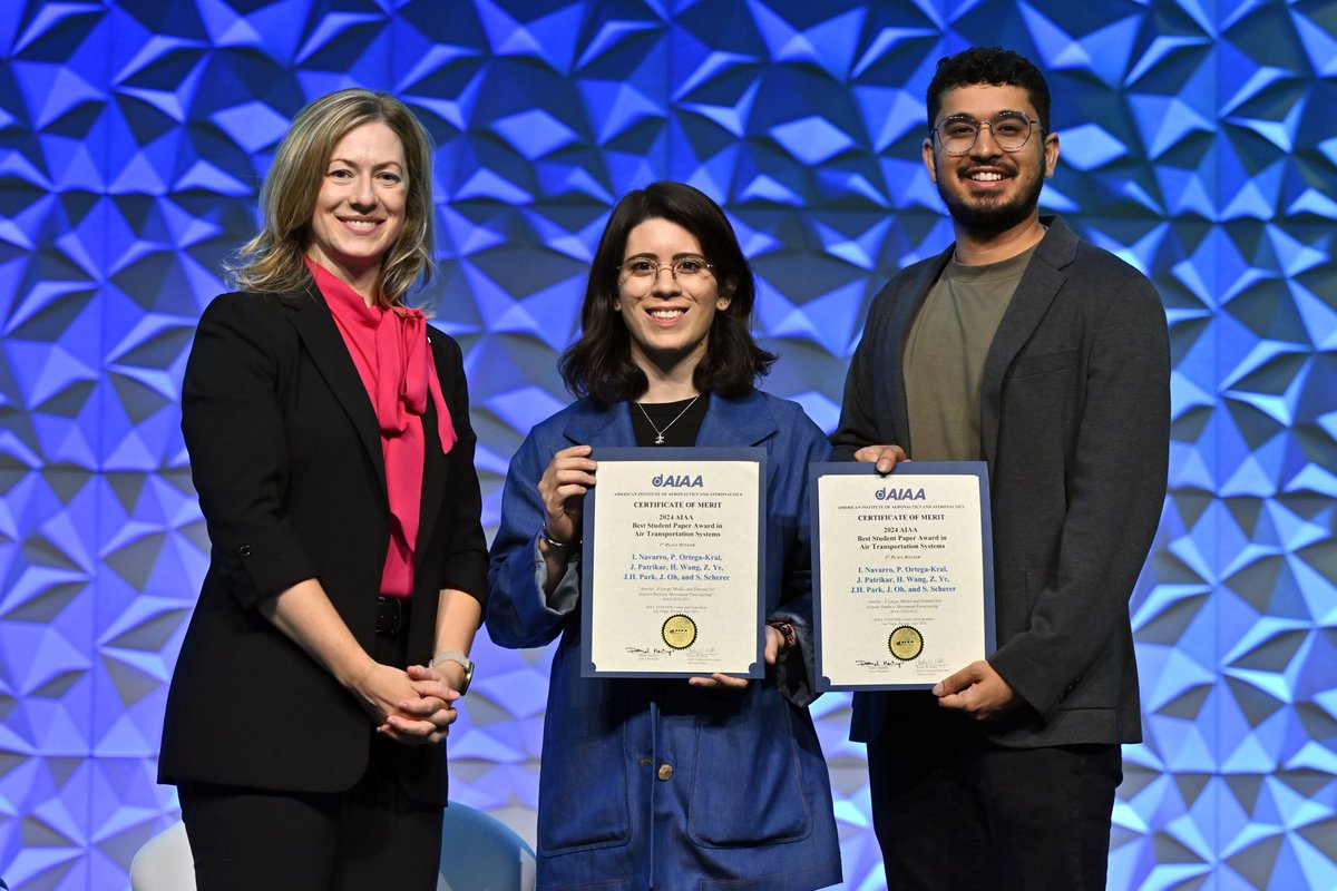 Congratulations to: Ingrid Navarro, Pablo Ortega-Kral, Jay Patrikar, Haichuan Wang, Zelin Ye, Jong Hoon Park, Jean Oh, and Sebastian Scherer

—for winning Best Student Paper at the 2024 <a href="/aiaa/">AIAA</a> Conference! 👏 

arxiv.org/pdf/2407.21185