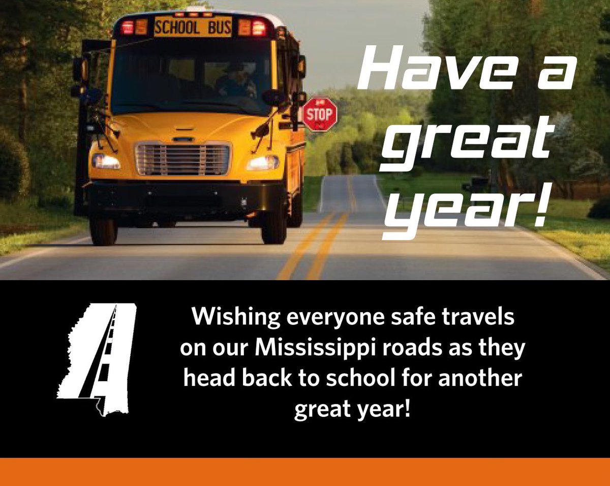 We hope you have a great year! Stay safe on our roads as you head back to school! 🍎👩‍🏫
