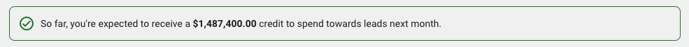 The new LSA update around lead disputes going well. Multiple clients' dashboards showing they are due over a million $ in credits, when in reality it's probably $147
#PPPChat #glitch #googleads