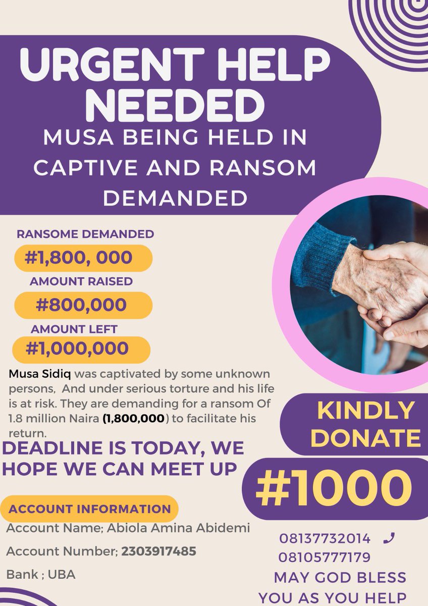 Please retweet when you see this and contribute if you can. We need your help