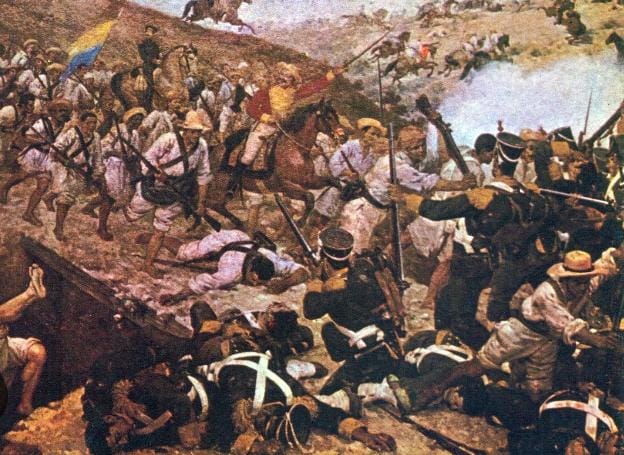 ✅ #07Ago || El 07 de agosto de 1819 se llevó a cabo la Batalla de Boyacá, convirtiéndose en la batalla más importantes de la Independencia de Colombia, pues garantizó el éxito de la Campaña Libertadora de Nueva Granada.

#VenezuelaHaceJusticia