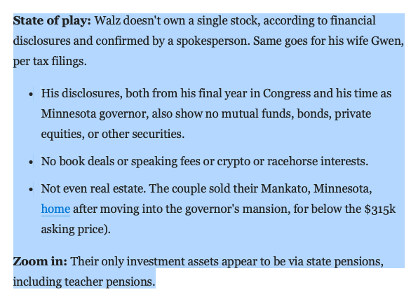 Tim Walz's finances (per <a href="/danprimack/">Dan Primack</a> newsletter)