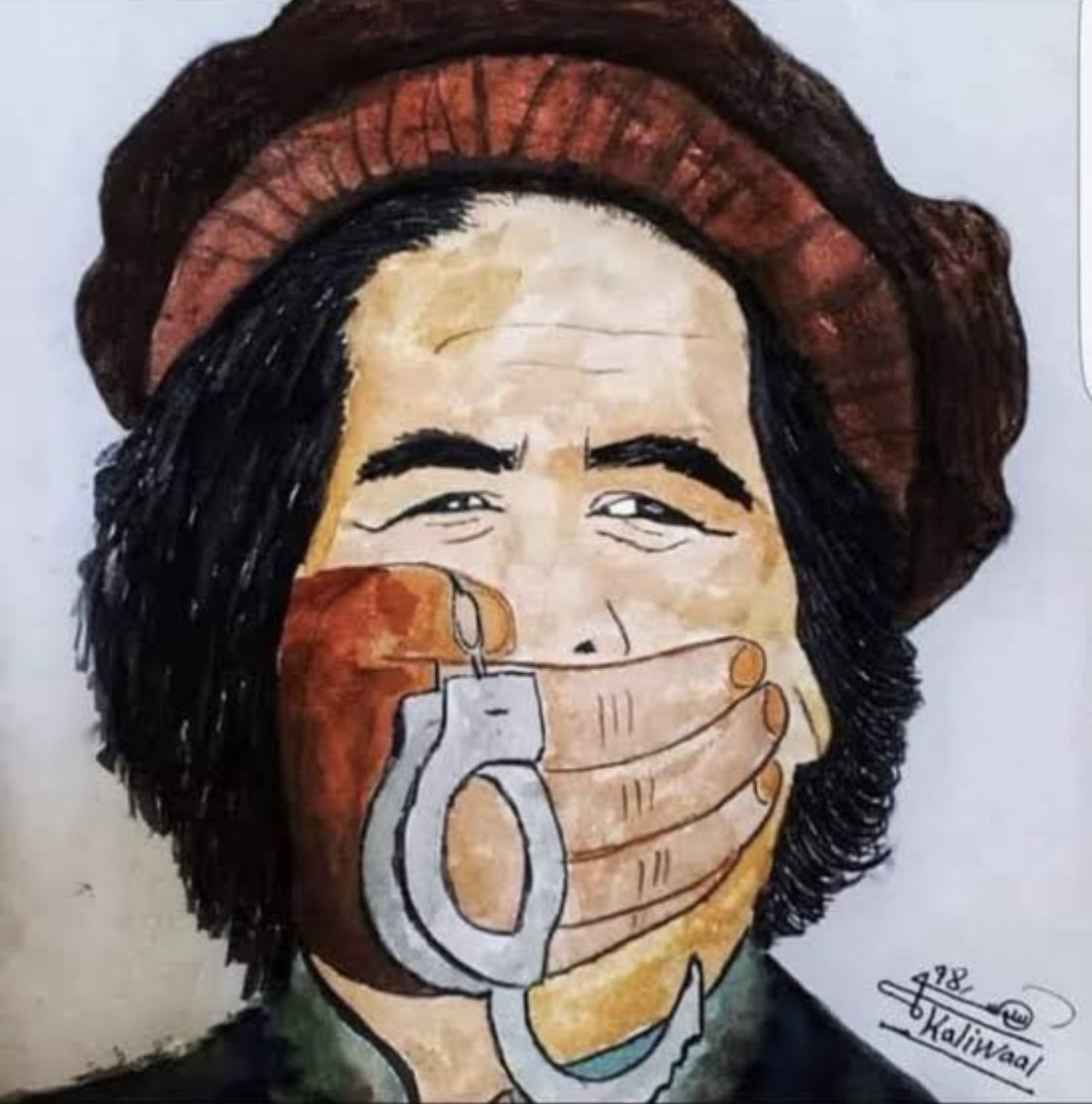 AzizAchakzaii's tweet photo. Ptm Memmber Ali khan wazir Voice For pashtun Nations 👊
#AliWazirSymbolOfResistance https://t.co/RBWvcR0pgA