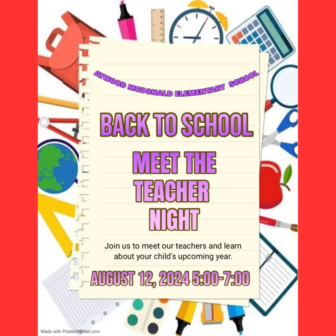 Atwood McDonald Elementary School tweet media