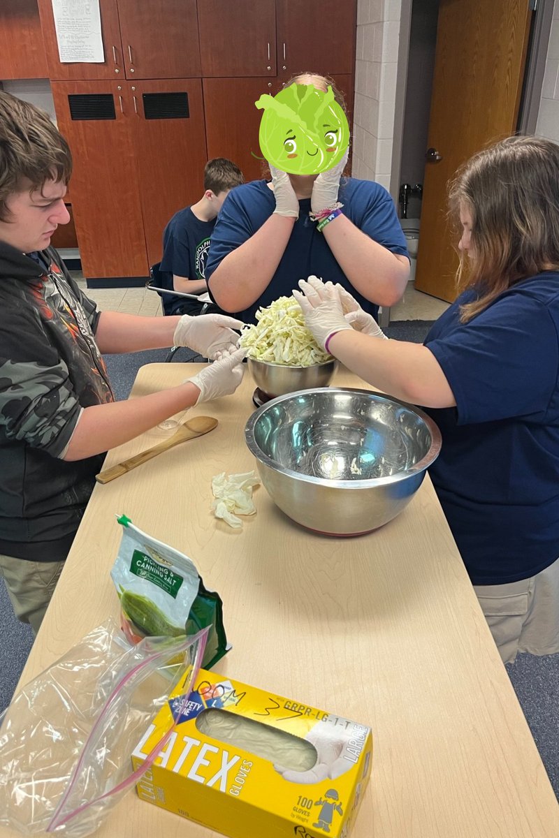 Mr. Fitzgerald's class recently had fun completing a fermentation project.  The students learned how to make sauerkraut by working together during each step of the process.

#wherepromisegrows #youbelonghere