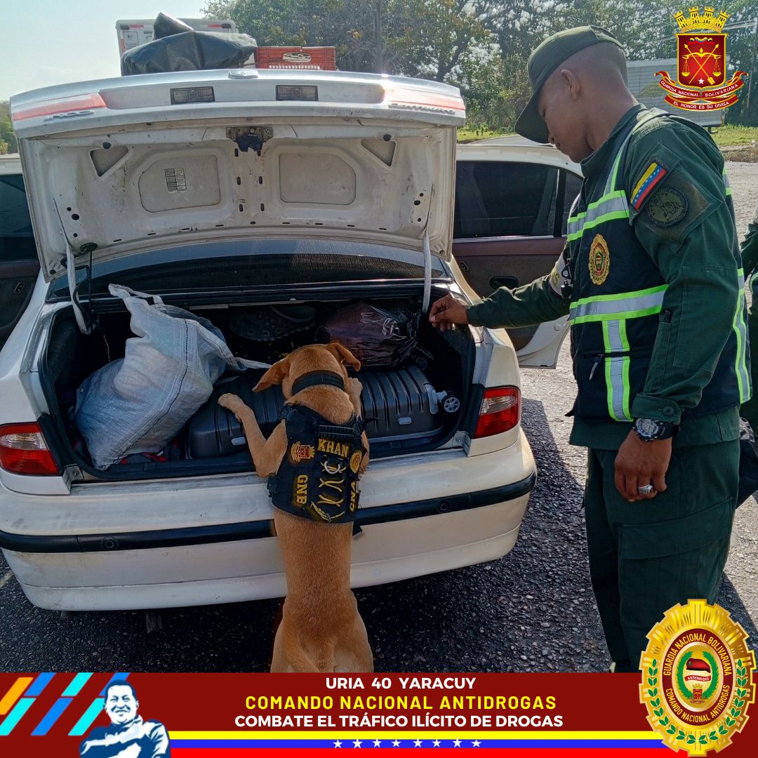 #07Ago 🇻🇪 Siempre trabajando incansablemente por erradicar el tráfico de drogas en nuestra patria.
#JusticiaSoberana 
Comando Nacional Antidrogas GNB
Garantes De La Paz Y El Orden 
M/G Elio Estrada Paredes
<a href="/GNB_antidrogas1/">Antidrogas GNB</a>