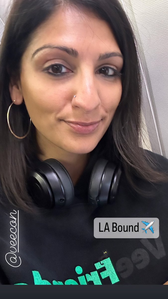 LA Bound! Excited to reconnect with my @veefriend community. It's going to be an epic week!
