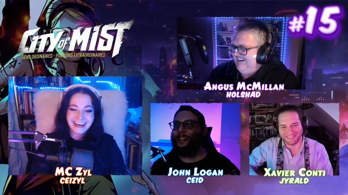 Ceizyl1's tweet photo. Tous les lundis de cet été on stream City Of Mist avec @holshad2 @Jyrald_ &amp; Ceid

Quand le Grand Méchant Loup souffle sur les maisons des 3 petits cochons 
https://t.co/pIEKMMqe8i

#jdr #actualplayfr #cityofmist https://t.co/HVJkrQK28n