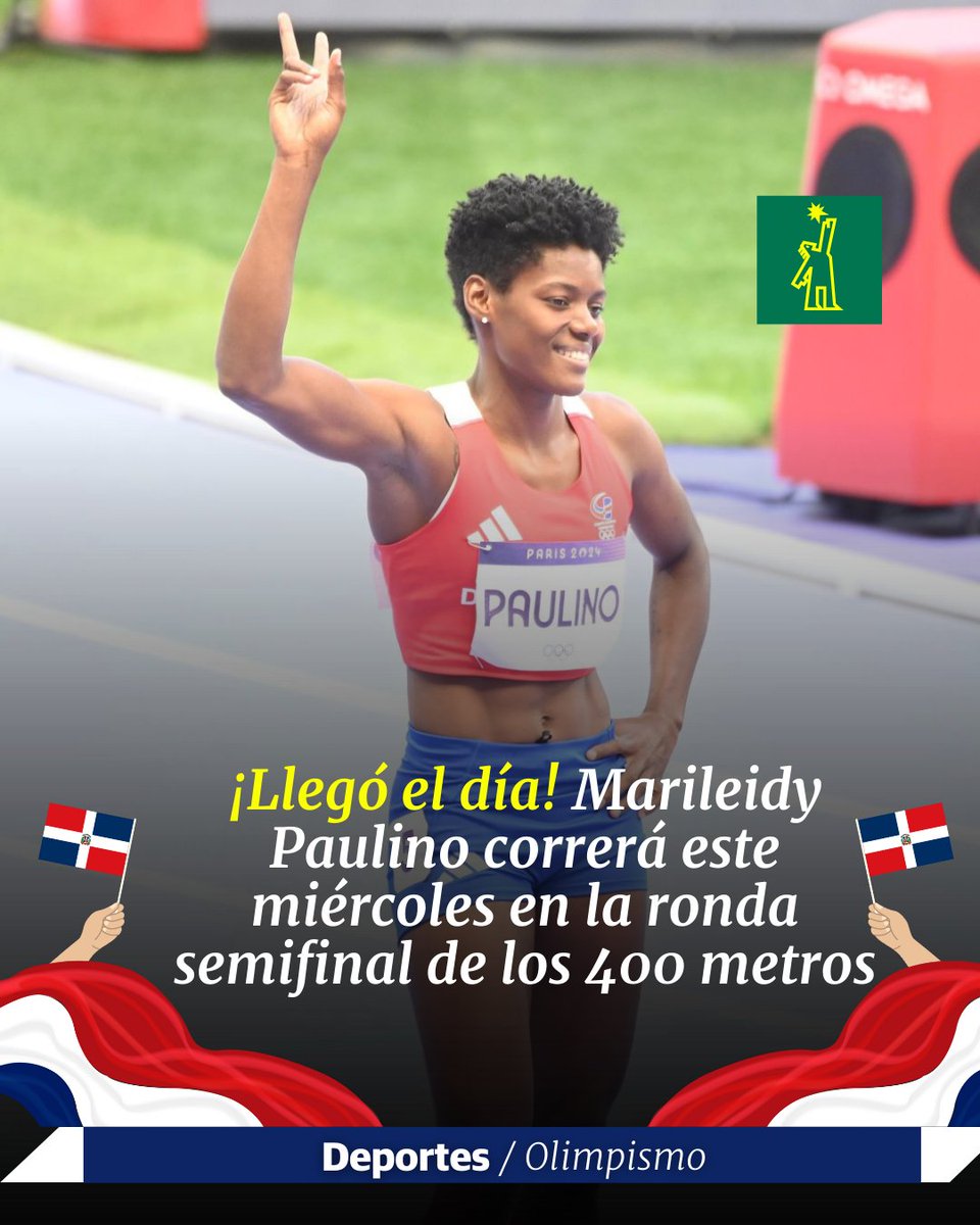 🏆| #JuegosOlímpicos2024 | La final de esta competencia está marcada para el viernes 9 a las 2:00 p.m., hora dominicana.

🔗 ow.ly/PGWT50SSWtX

#DiarioLibre #MarileidyPaulino #París #JuegosOlímpicos