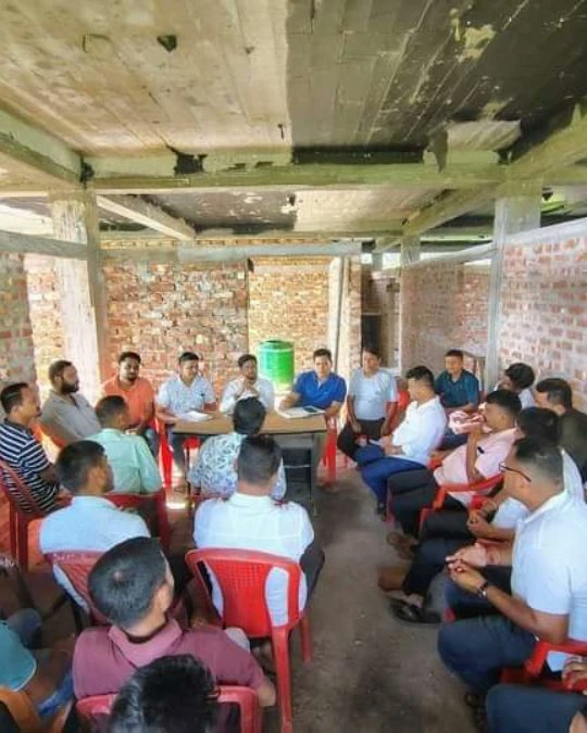 BJYMAssamPrdsh's tweet photo. A meeting was held in the presence of Bjym state president Shri Rakesh Das with  Baksa  district Yuva morcha Karyakarta for the preparation of upcoming bike rally on the occassion of Independence day.

#HarGharTiranga2024 https://t.co/xQglM1sSQc