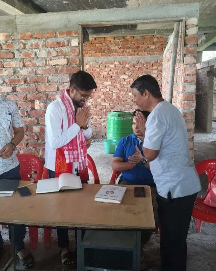 BJYMAssamPrdsh's tweet photo. A meeting was held in the presence of Bjym state president Shri Rakesh Das with  Baksa  district Yuva morcha Karyakarta for the preparation of upcoming bike rally on the occassion of Independence day.

#HarGharTiranga2024 https://t.co/xQglM1sSQc