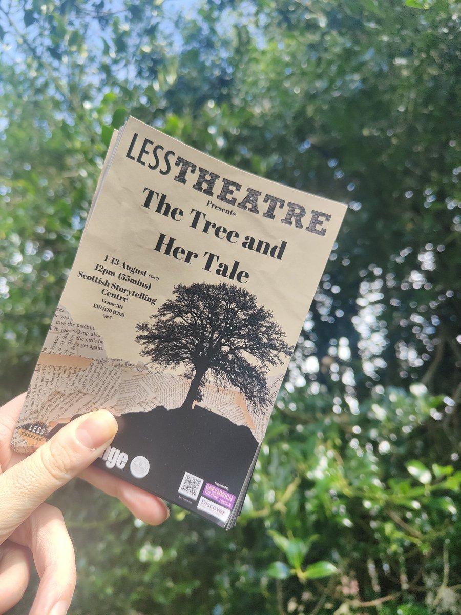 LessTheatre's tweet photo. It may be a day off from the show, but there is always time to sell the show. We're out flyering and love chatting to all the families around @edfringe. ONLY 6 SHOWS LEFT!

🗓️ 1-13 Aug
🕛 12pm 
🎭 @ScotStoryCentre 
🎟️ Link in bio https://t.co/jLQpX2XMqu