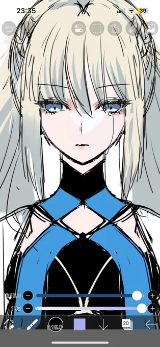 ラフばかりが増えていく 