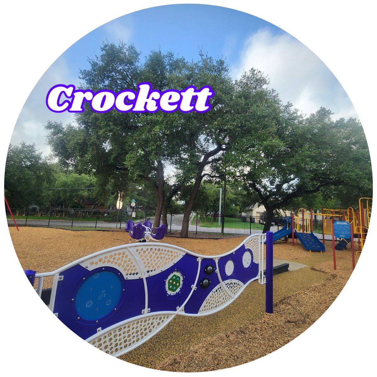 SMCISDsped's tweet photo. Look at the great addition to one of the Crockett playgrounds! #accessibleplay #strikeasone https://t.co/zCjGrb1D7D