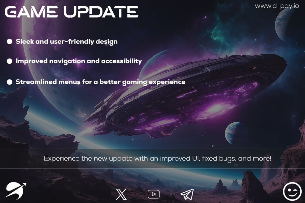 🚀 Exciting Game Update! 🚀

✨ Sleek and User-Friendly Design
We've revamped the game with a new, sleek design that enhances your user experience.

🔍 Improved Navigation and Accessibility
Navigation is now smoother and more intuitive, making it easier to find what you need.

⚙️