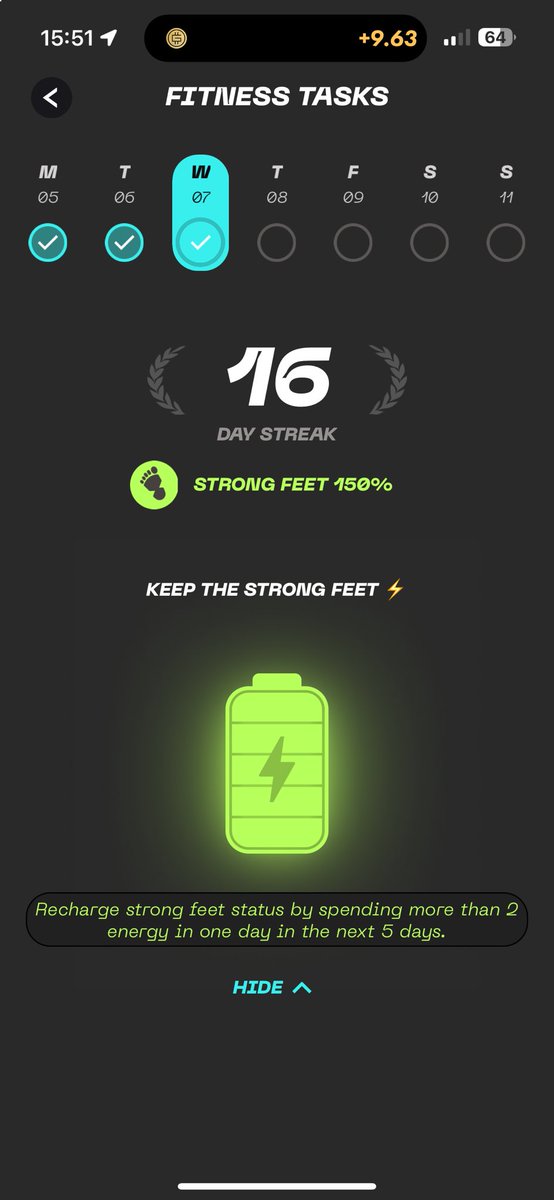Enzus93's tweet photo. I am part of the STRONG FEET club 👊👟
And you?!
#STEPNGO #enzus https://t.co/ltfriM9fPJ