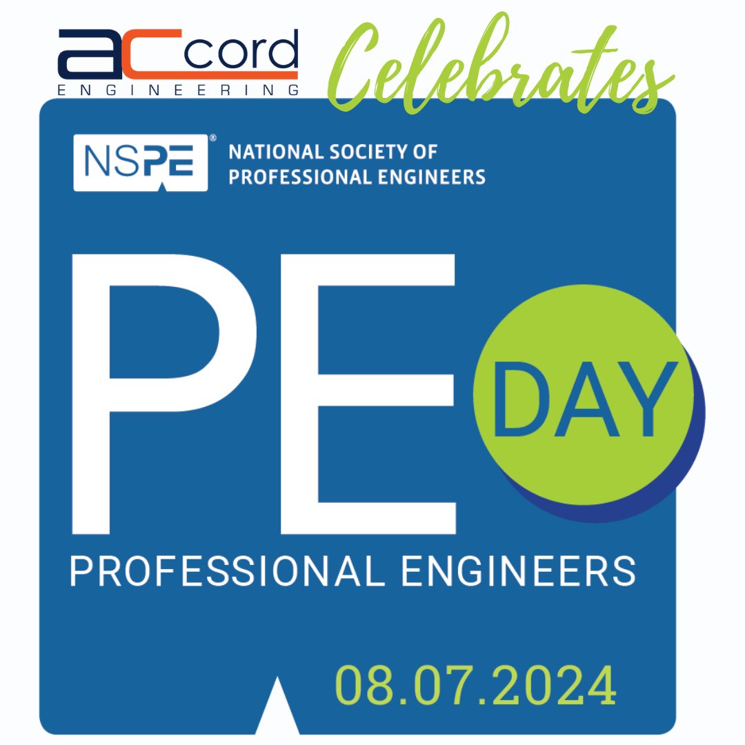 ACcordEng's tweet photo. Today, we celebrate the brilliant minds and unwavering dedication of our professional engineers. Thank you for your hard work, innovation, and commitment to excellence. #ProfessionalEngineersDay #StructuralEngineering #LicensedPEday https://t.co/ktewNjA77G