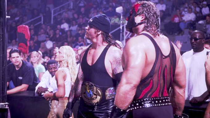 wrestle_hist's tweet photo. 8/7/2001

The Brothers of Destruction defeated Chuck Palumbo &amp; Sean O'Haire to become the new WCW World Tag Team Champions on SmackDown from the Staples Center in Los Angeles, California. 

#WWF #WWE #SmackDown #TheBrothersOfDestruction #Undertaker #Kane #ChuckPalumbo #SeanOHaire https://t.co/SoV8i3ESEz