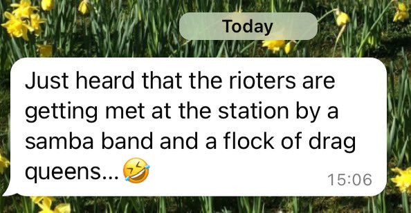 Mate in Brighton just sent me this. God I hope it’s true.