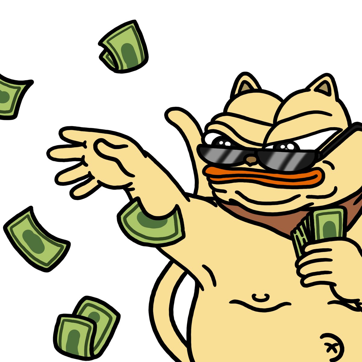 Cat szn yet they fading the first cat coin on Solana this cycle sub $8M 

I can’t tell you wen

But at some point the $CHONKY lore will matter 

This isn’t something made up you can reference the launch dates 

Fat money <a href="/chonkycom/">CHONKY (NOW MIGRATING🔄)</a>