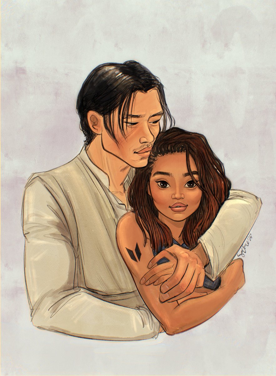 katsitsiyo's tweet photo. A stunning #Oshamir piece I c0mm’d from the amazing @buriedbloom! Tysm!! I’m simply adore how this turned out. 🥰

I just love complicated characters with amazing chemistry. (Played by two of the most gorgeous people on this, or any other planet, to boot. 😌)

#RenewTheAcolyte https://t.co/z5tFXRXgWX