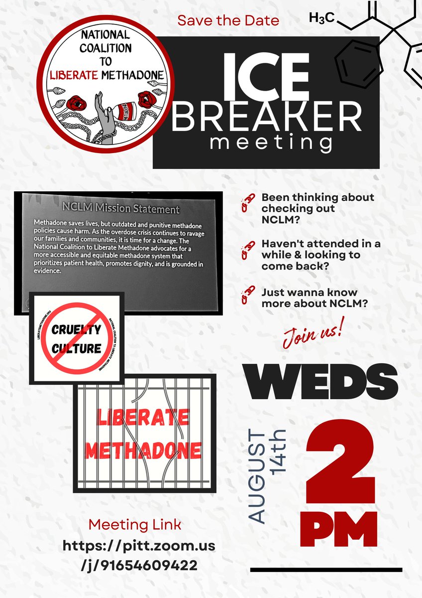 National Coalition to Liberate Methadone tweet media