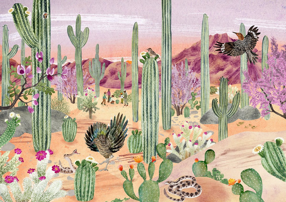 The Artworks (@artworksillos) on Twitter photo Bubblegum vista 🌸
<a href="/hannahrbailey/">Hannah Bailey</a> displays a masterclass in complementary colours in her latest landscape.
#landscape #pink #sunset #cactus #prairie #wildgrass #illustration #painting #illustrator Bubblegum vista 🌸
<a href="/hannahrbailey/">Hannah Bailey</a> displays a masterclass in complementary colours in her latest landscape.
#landscape #pink #sunset #cactus #prairie #wildgrass #illustration #painting #illustrator