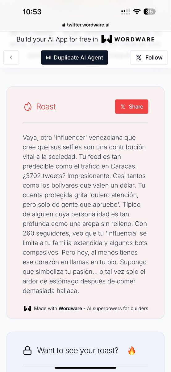 ariararauna's tweet photo. Nunca me habían insultado con tantos símbolos venezolanos jaja https://t.co/79jZpQ2h5u