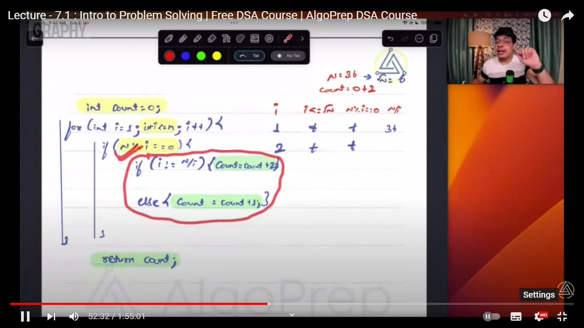 Tusharvirat91's tweet photo. #day8 with Algoprep, learning Data structure and algorithms using Java.
Today I learnt time complexity and introduction to problem solving.
#nishantchahar #algoprep #100daysofcode #codefor30days #Java #DSA #datastructure https://t.co/4SqqgwXy0p