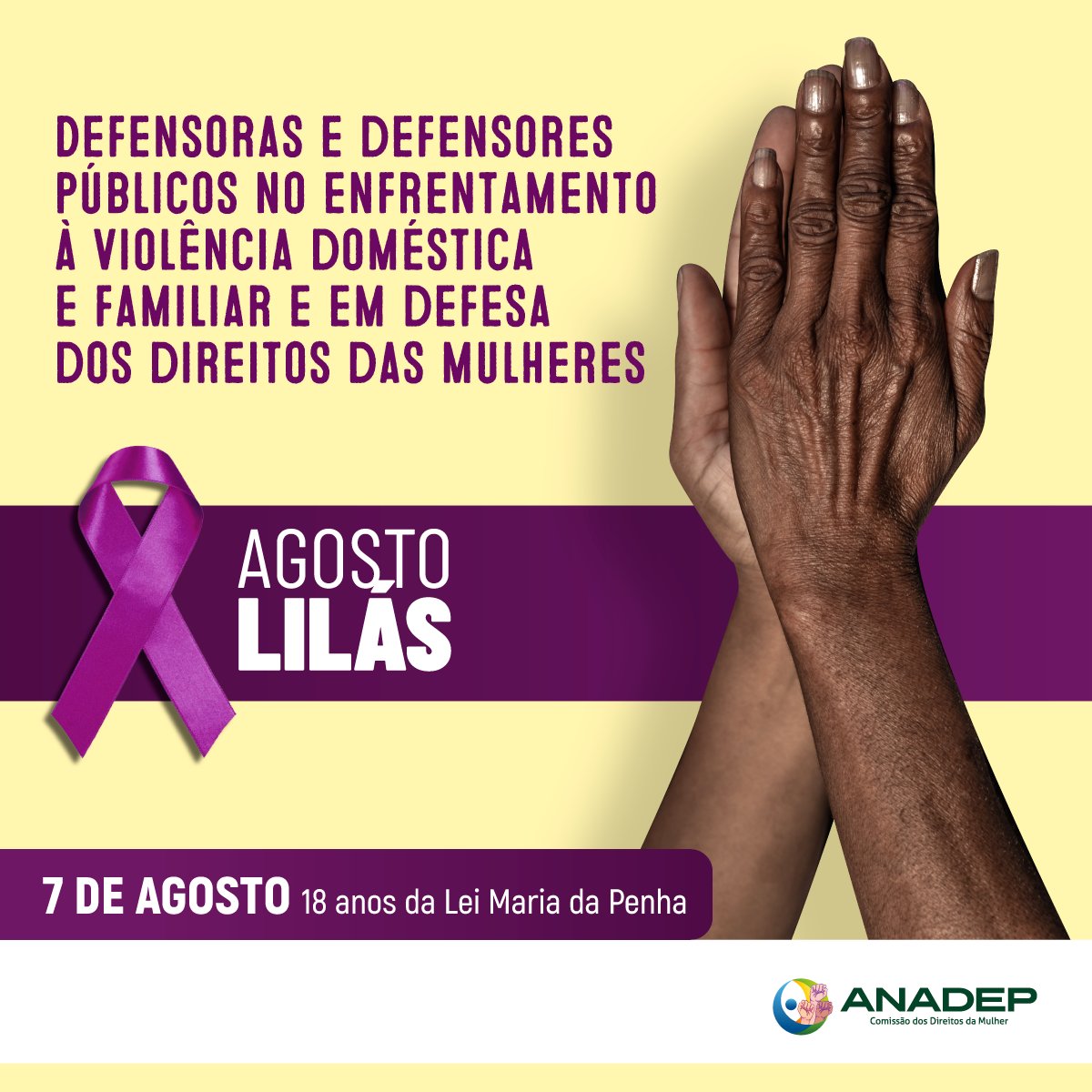 ANADEP_Brasil's tweet image. #DefensoriaSim
#MariadaPenha
#EmDefesaDelas