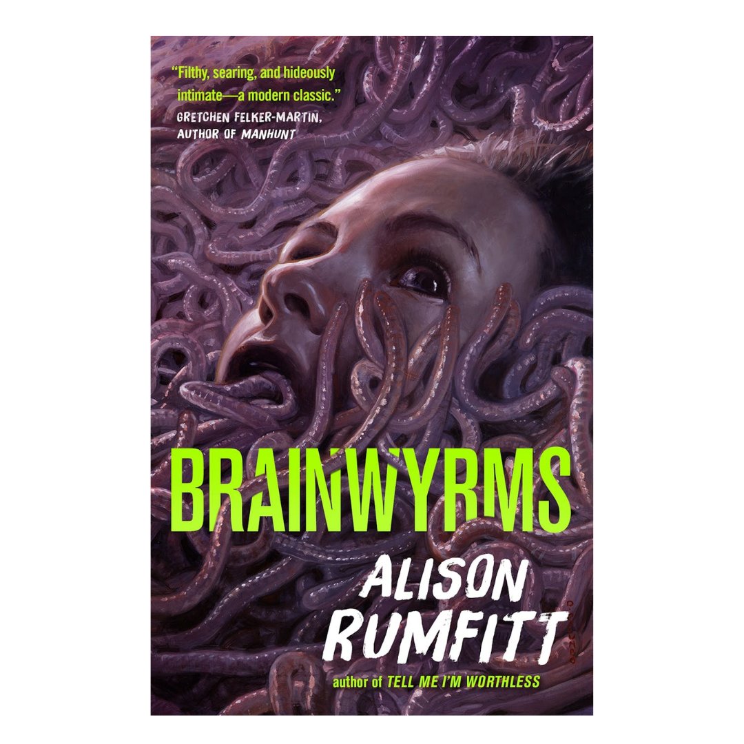 GeorgiaReview's tweet photo. "Bleak, audacious, and utterly mesmerizing," writes William Shaw on Alison Rumfitt's BRAINWYRMS. "A howl of rage and a knowing, rictus grin." Read the entire review in print or online in our Summer 2024 issue: https://t.co/9jUYYPy5yS https://t.co/WuyE4PlVi7