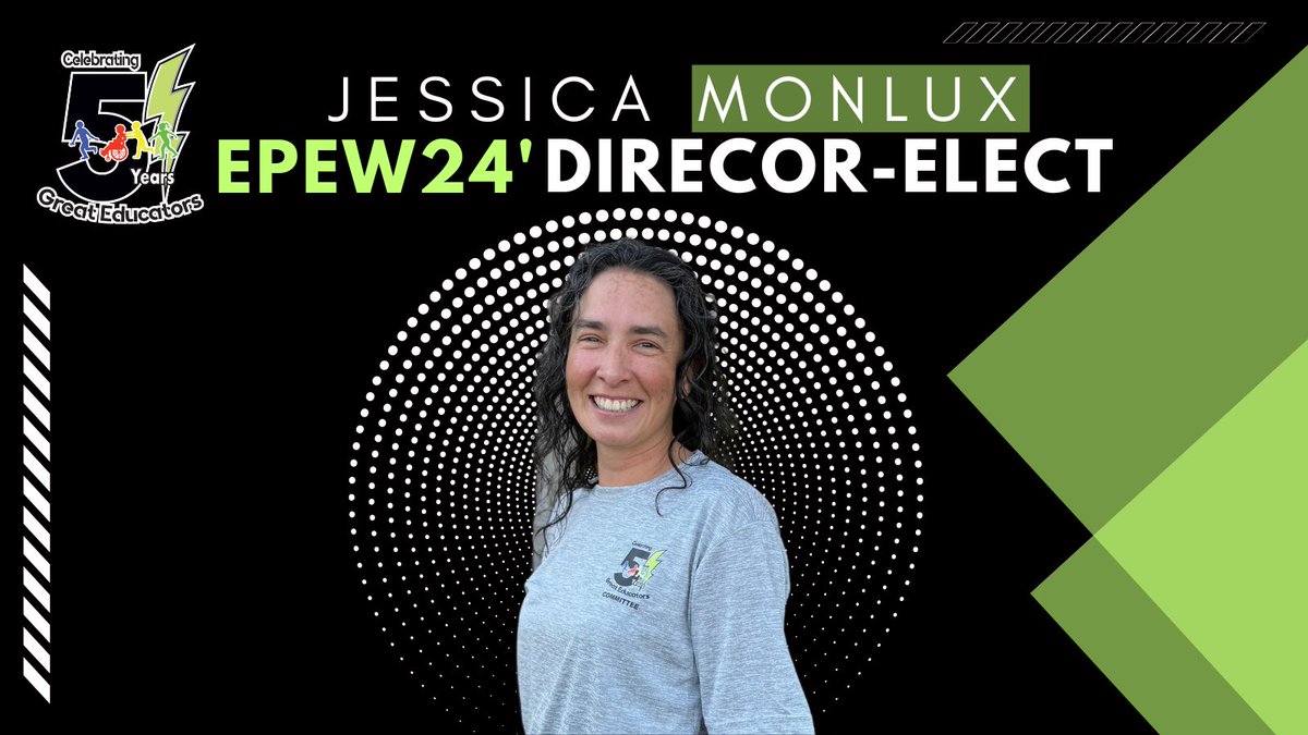 EPEW (@epewcp) on Twitter photo <a href="/jcmonluxpe/">Jessica Monlux</a> is ready to step up 🪜 to the plate! She spent the last year hard at work 💪🏼 to learn 📝, prepare 🤝🏼, and get excited 🤩 as she takes over as the #EPEW2025 Director 🫡. #EPEWFamily get ready for a magical ✨ year! #physed #pepd <a href="/jcmonluxpe/">Jessica Monlux</a> is ready to step up 🪜 to the plate! She spent the last year hard at work 💪🏼 to learn 📝, prepare 🤝🏼, and get excited 🤩 as she takes over as the #EPEW2025 Director 🫡. #EPEWFamily get ready for a magical ✨ year! #physed #pepd