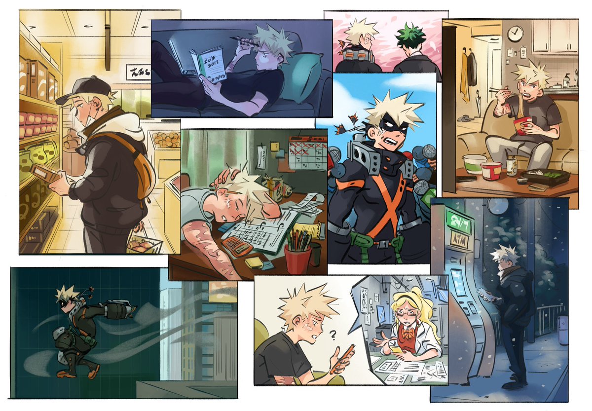 saving up to see him smile #bkdk #bnha #MyHeroAcademia