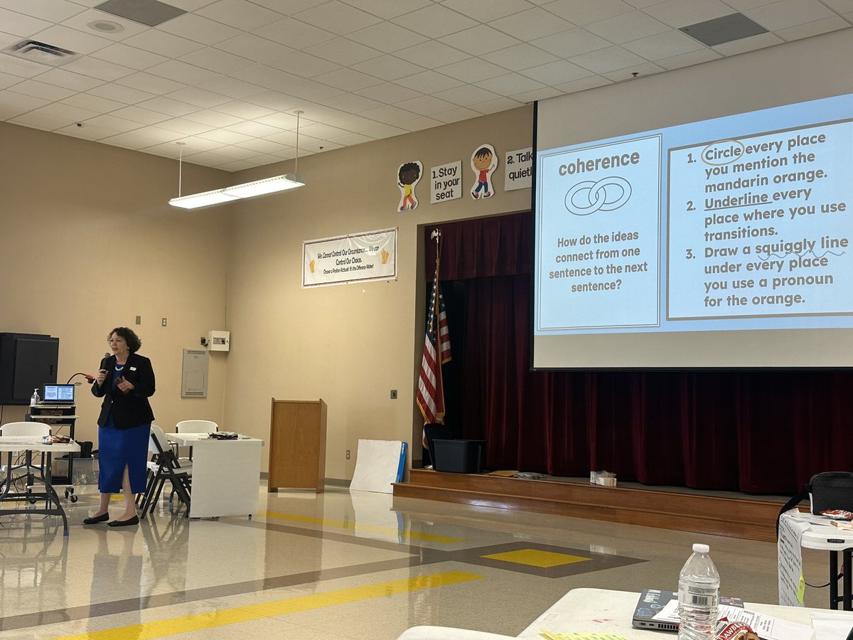 Learning all about ECRs from Tosh McGaughy .