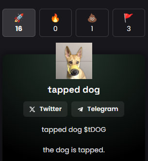 tapped dog - $tDOG (@tappeddog) / Posts / X