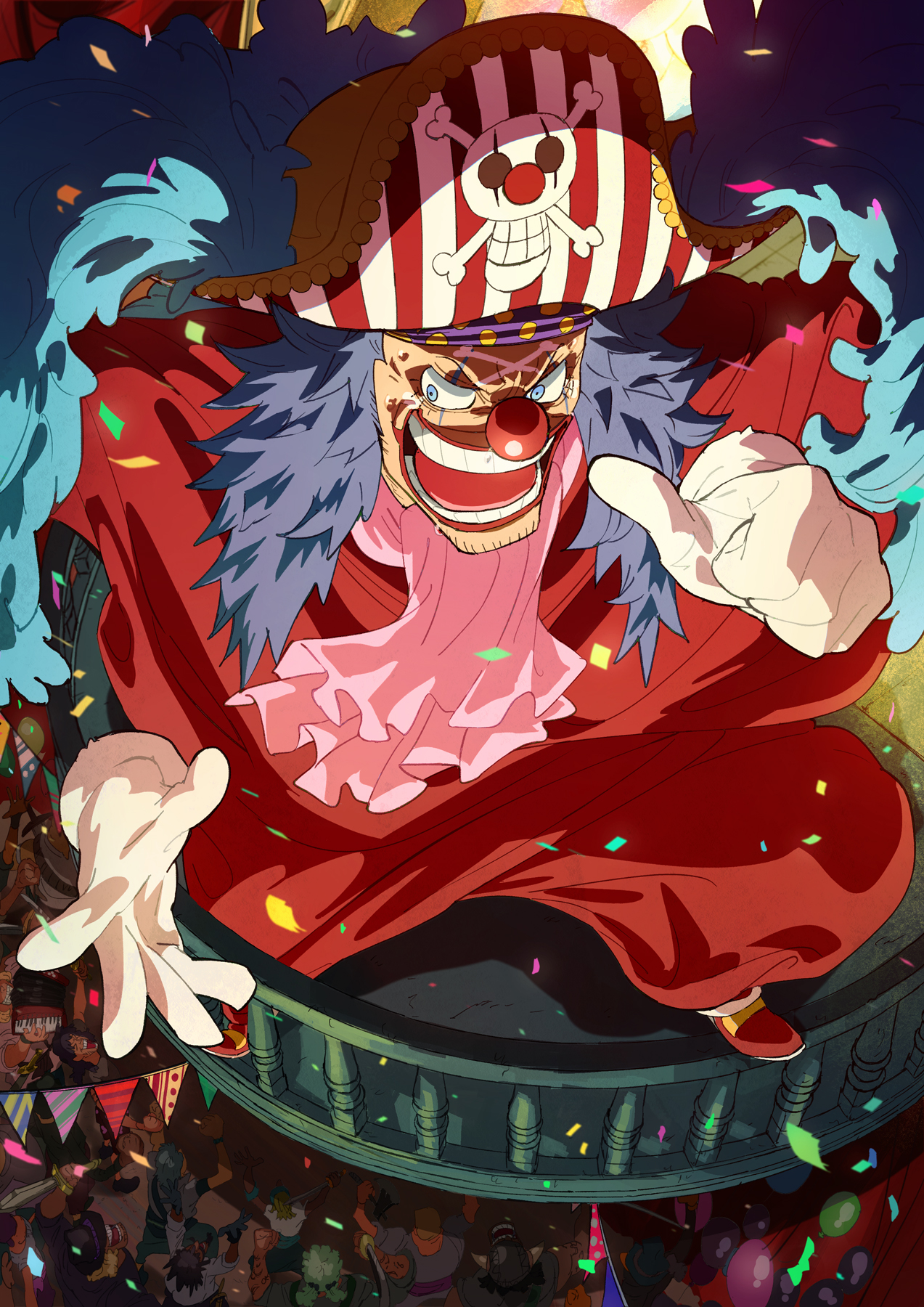 ワンピース　ONE PIECE バギー　ピンズ　レトロ　レア 658520250303103_1_600x600_crop
