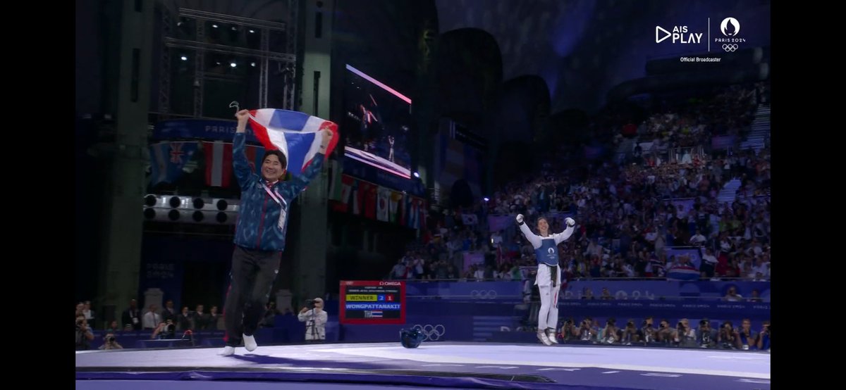 เป็นภาพที่สวยงามและตราตรึงใจจริงๆ

โอลิมปิกครั้งสุดท้าย…และหนูก็ทำได้จริงๆ

🥇#เทนนิสพาณิภัค #เทควันโด้ #เทนนิส