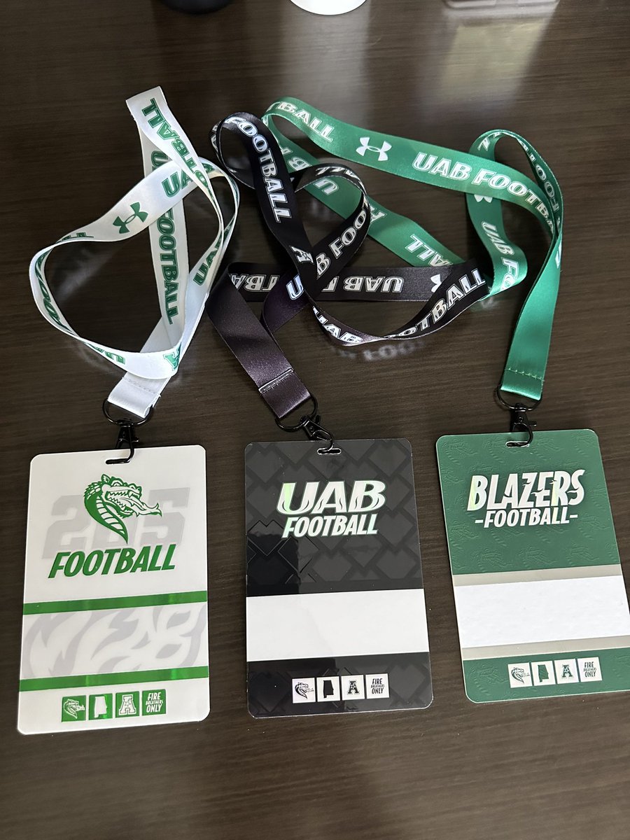 Thanks to <a href="/ClintRountree18/">GhostMail</a> &amp; <a href="/_KCaudill_/">kacey freeland</a> for making sure <a href="/UAB_FB/">UAB Football</a> is ready for the season. 🔥🔥 #FireBreathersOnly